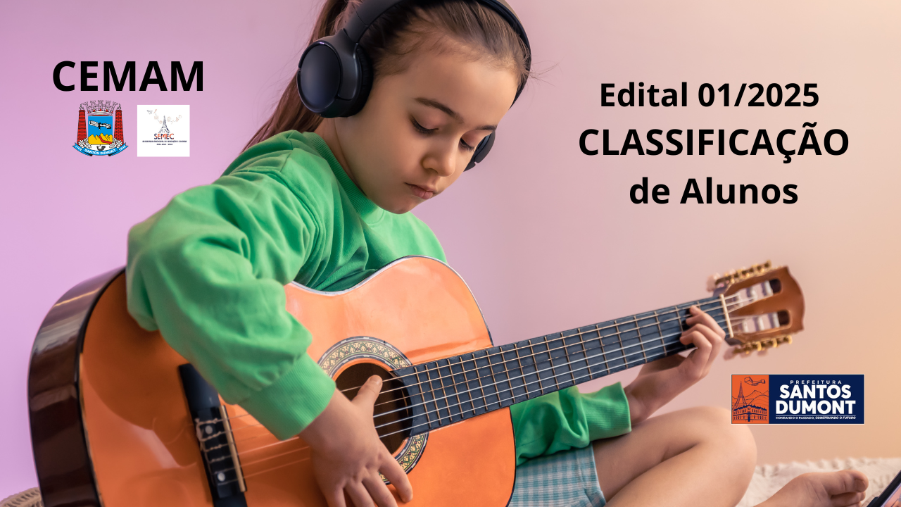 CEMAM - CLASSIFICAÇÃO de alunos para o 2º Semestre de 2025
