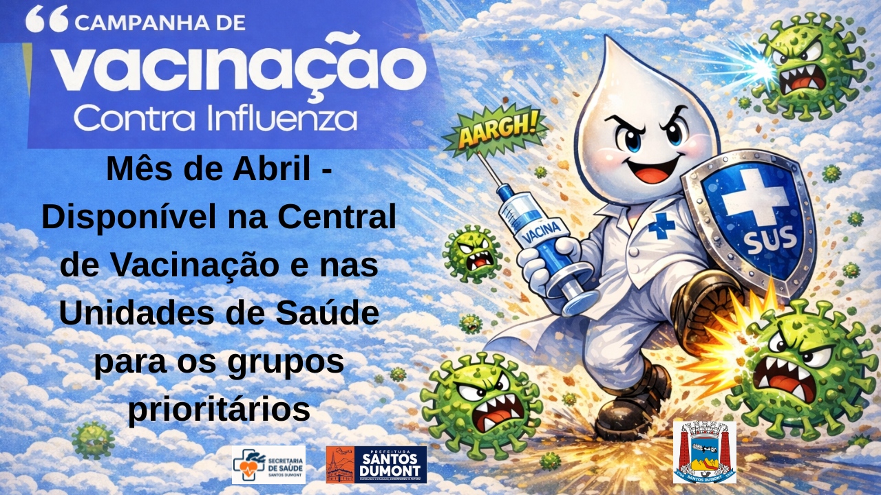 Secretaria de Saúde realiza vacinação contra Gripe Influenza para grupos prioritários