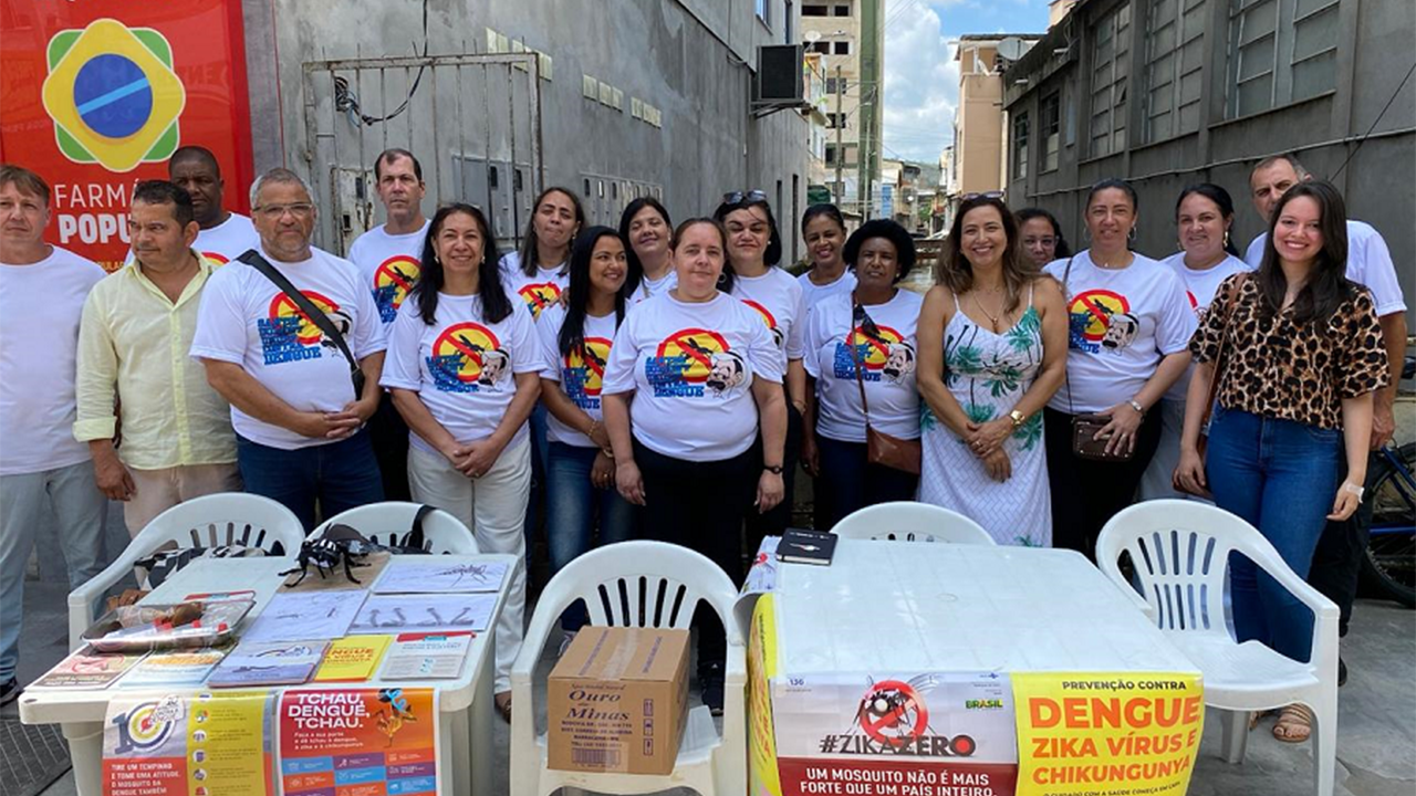  Secretaria de Saúde realiza dia D de combate ao Aedes Aegypti