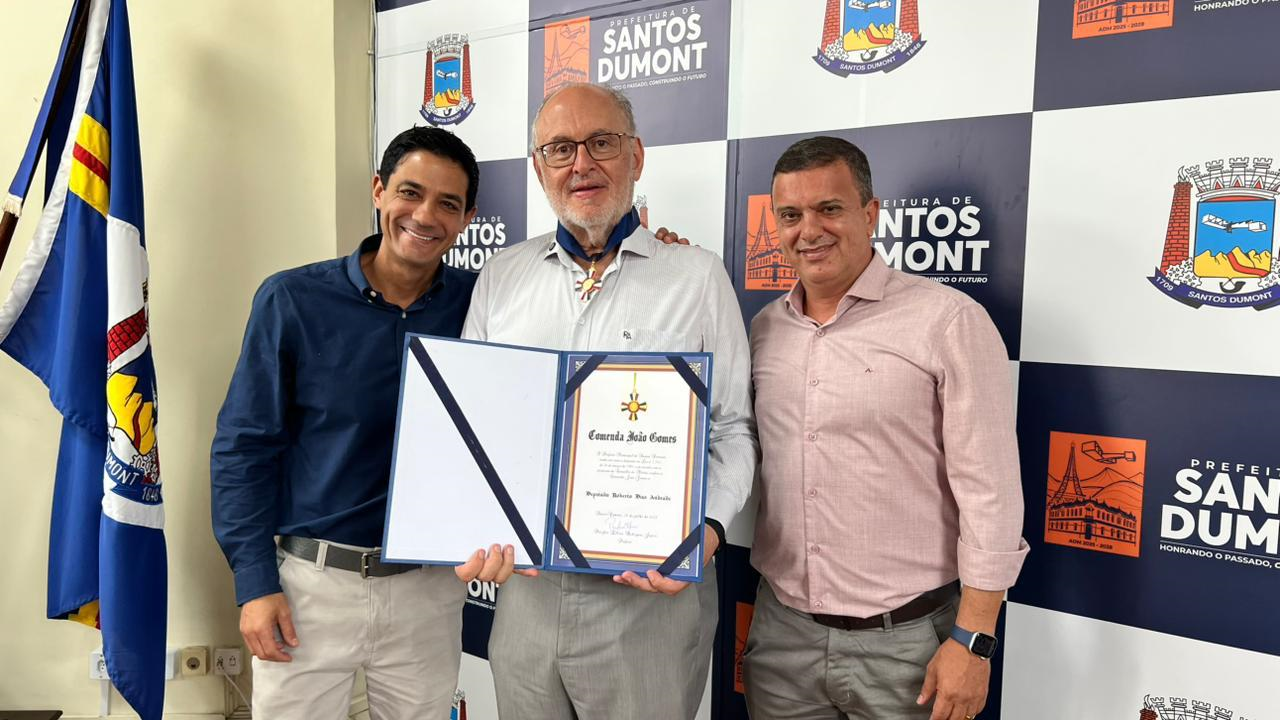 Prefeito Pacífico Júnior recebe visita do dep. estadual Roberto Andrade