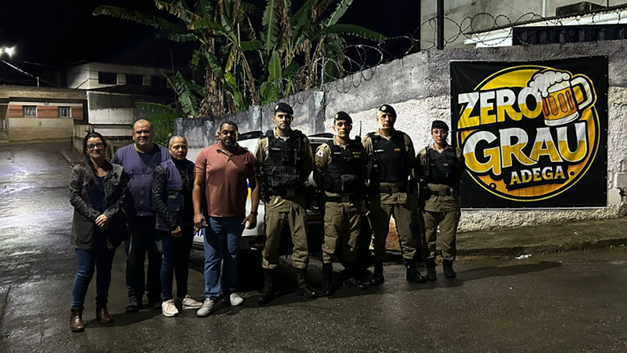 Saúde e Polícia Militar realizaram ação de fiscalização em bares e distribuidoras de bebidas