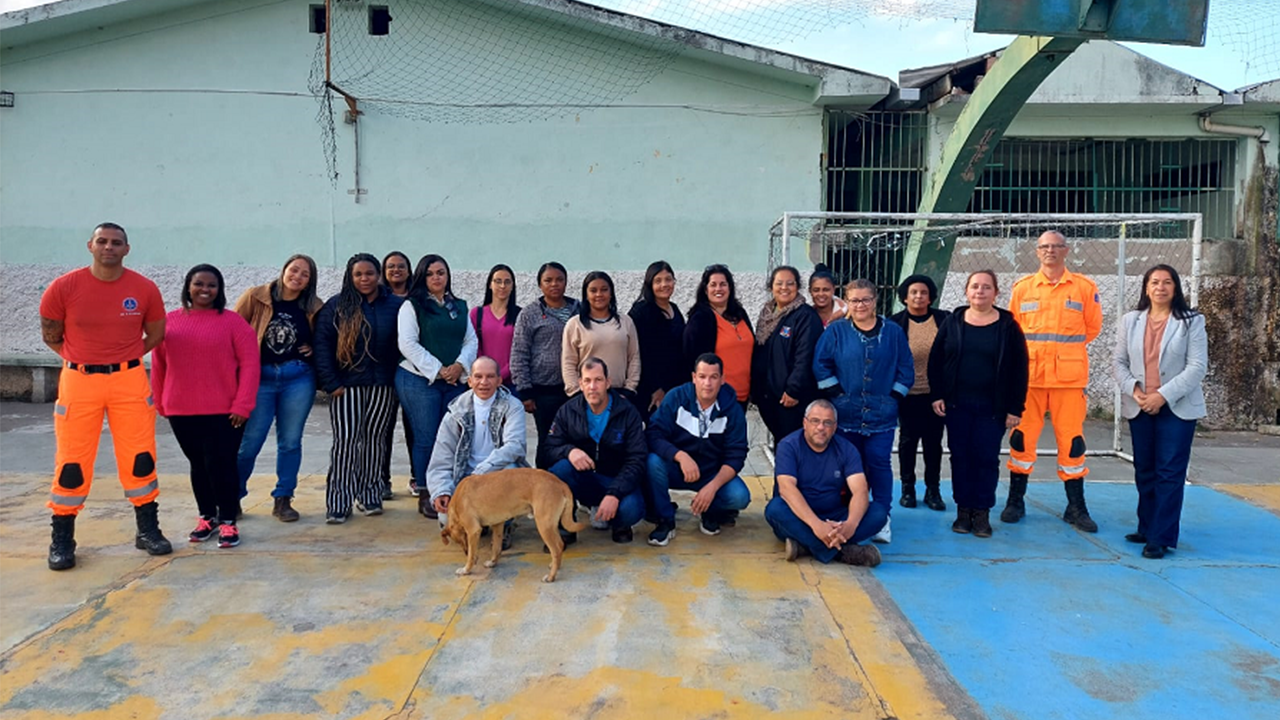 Profissionais da Saúde participam de curso de Brigada Orgânica - Nível Básico