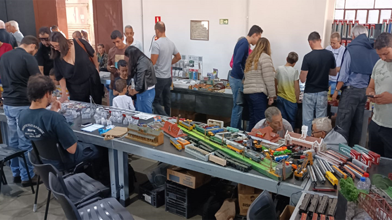 1º Encontro Mineiro de  Ferromodelismo  em Santos Dumont foi um grande sucesso