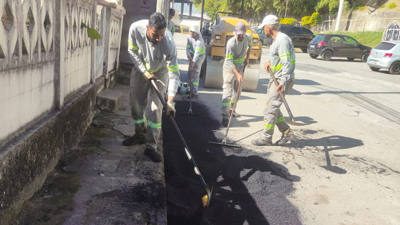 Prefeitura começa operação tapa buracos na cidade. Obras vão do Trevo Sul - Sup. EPA -para o Trevo Norte