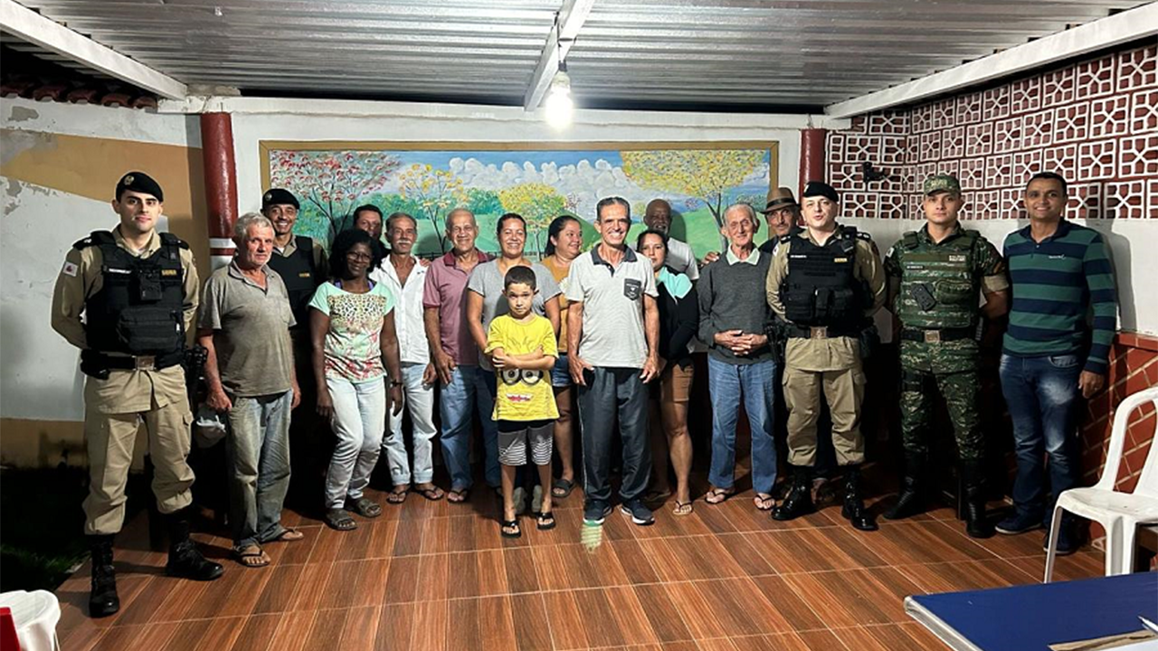 Reunião com lideranças e produtores rurais do Distrito de Formoso discutem patrulhamento rural