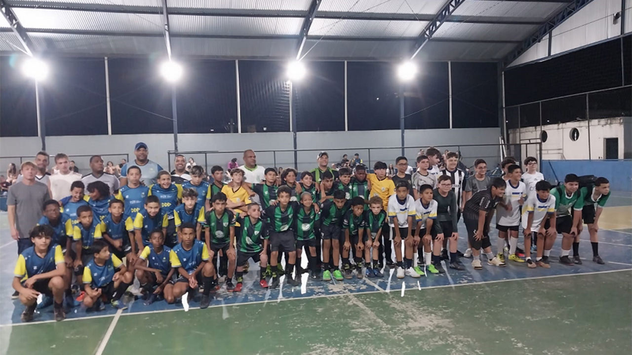 Festival Mais Ação de futsal sub-13 aconteceu domingo, 10/5, na E.E. Padre A. Vieira