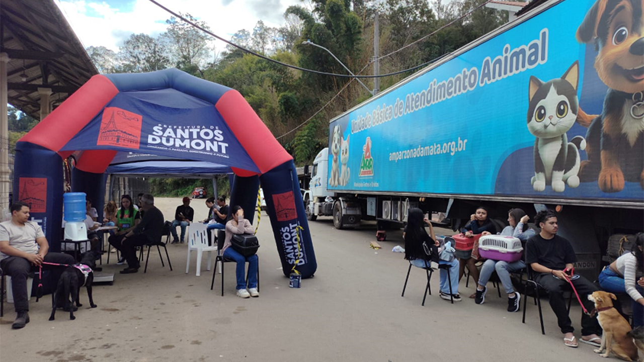 1ª Etapa do Castramóvel  acontece de 5 a 7/08
