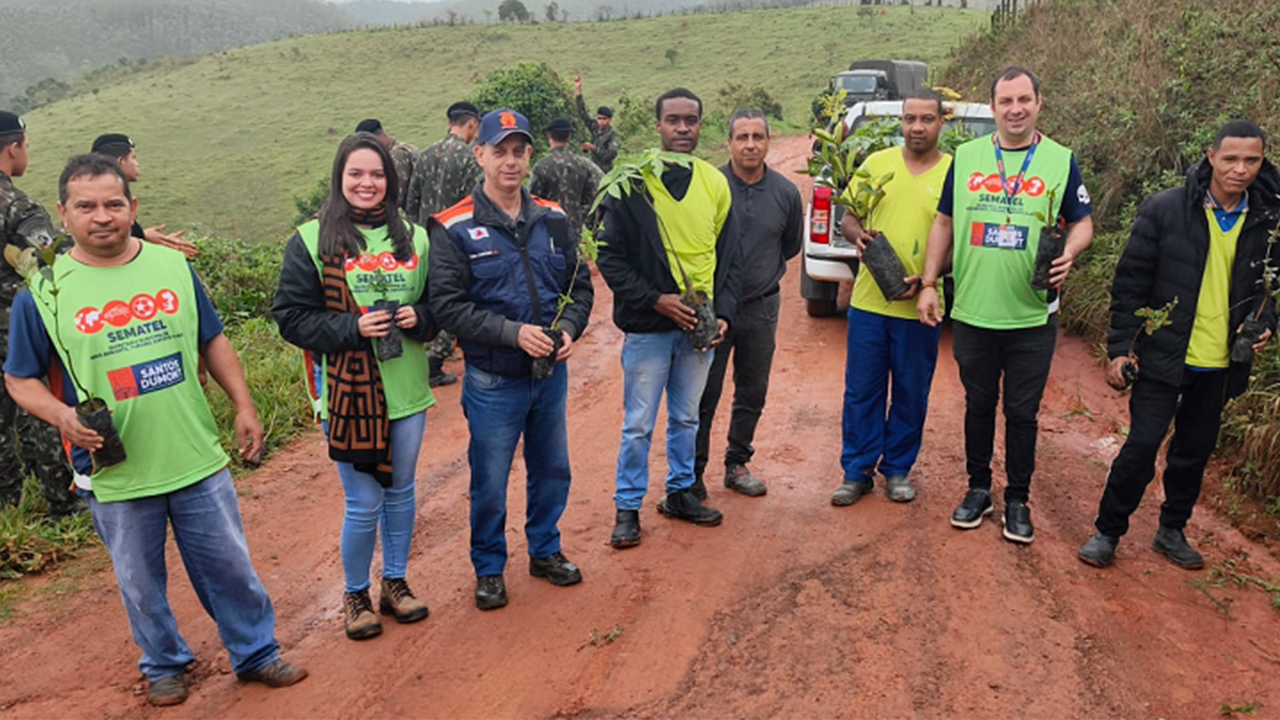 Dia da Árvore é comemorado com ação conjunta do Exército Brasileiro e Sematel
