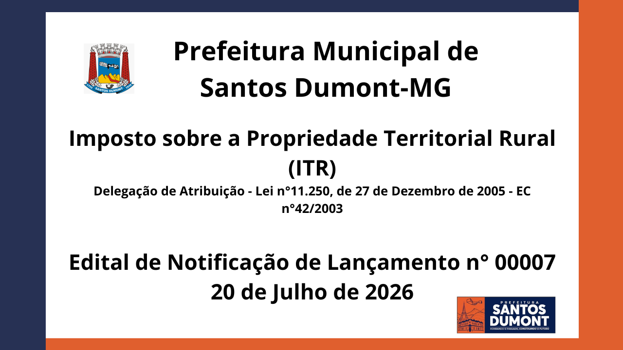 Notificação de Lançamento 00007