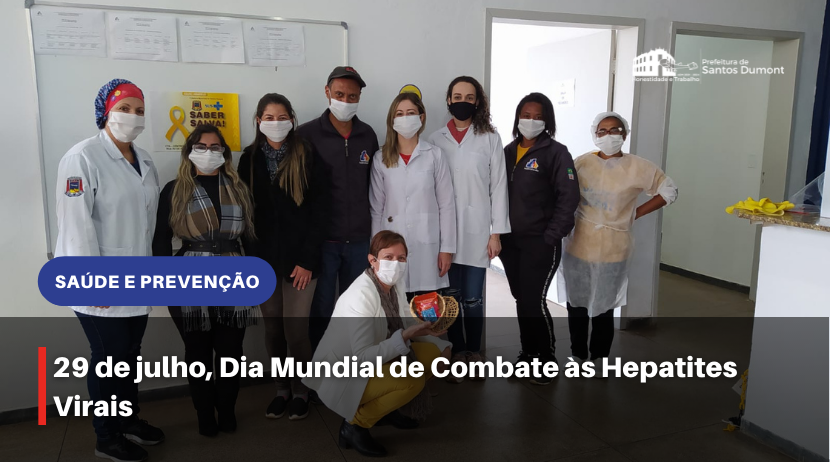 29 de julho, Dia Mundial de Combate às Hepatites Virais