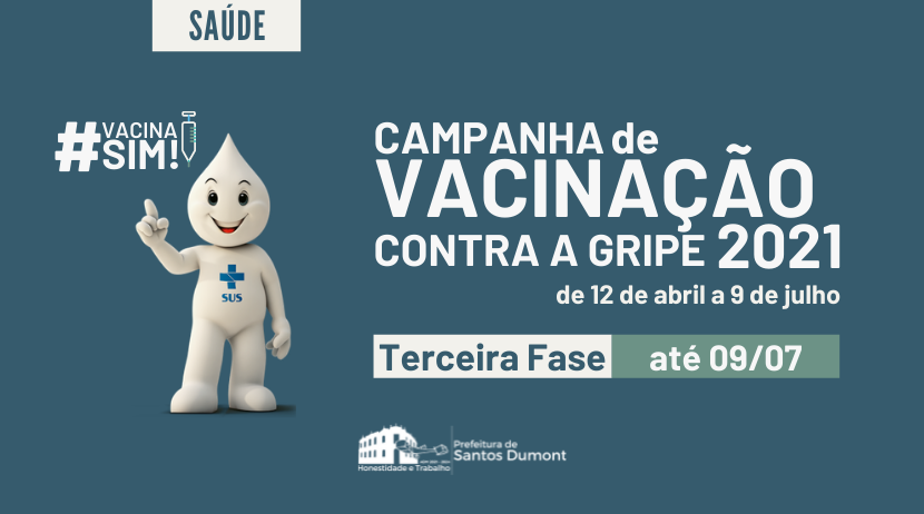 Vacinação contra a Gripe está na terceira e última fase