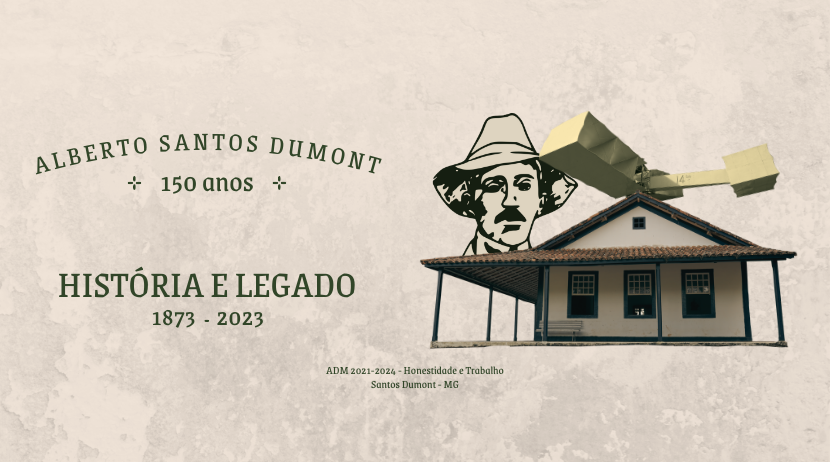 Alberto Santos Dumont 150 anos - HISTÓRIA E LEGADO
