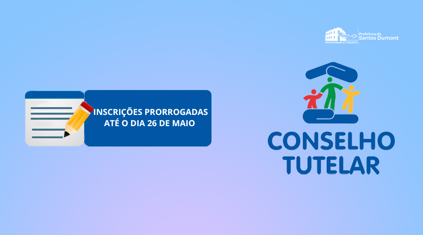 Eleição para Conselheiro Tutelar tem inscrições prorrogadas até o próximo dia 26