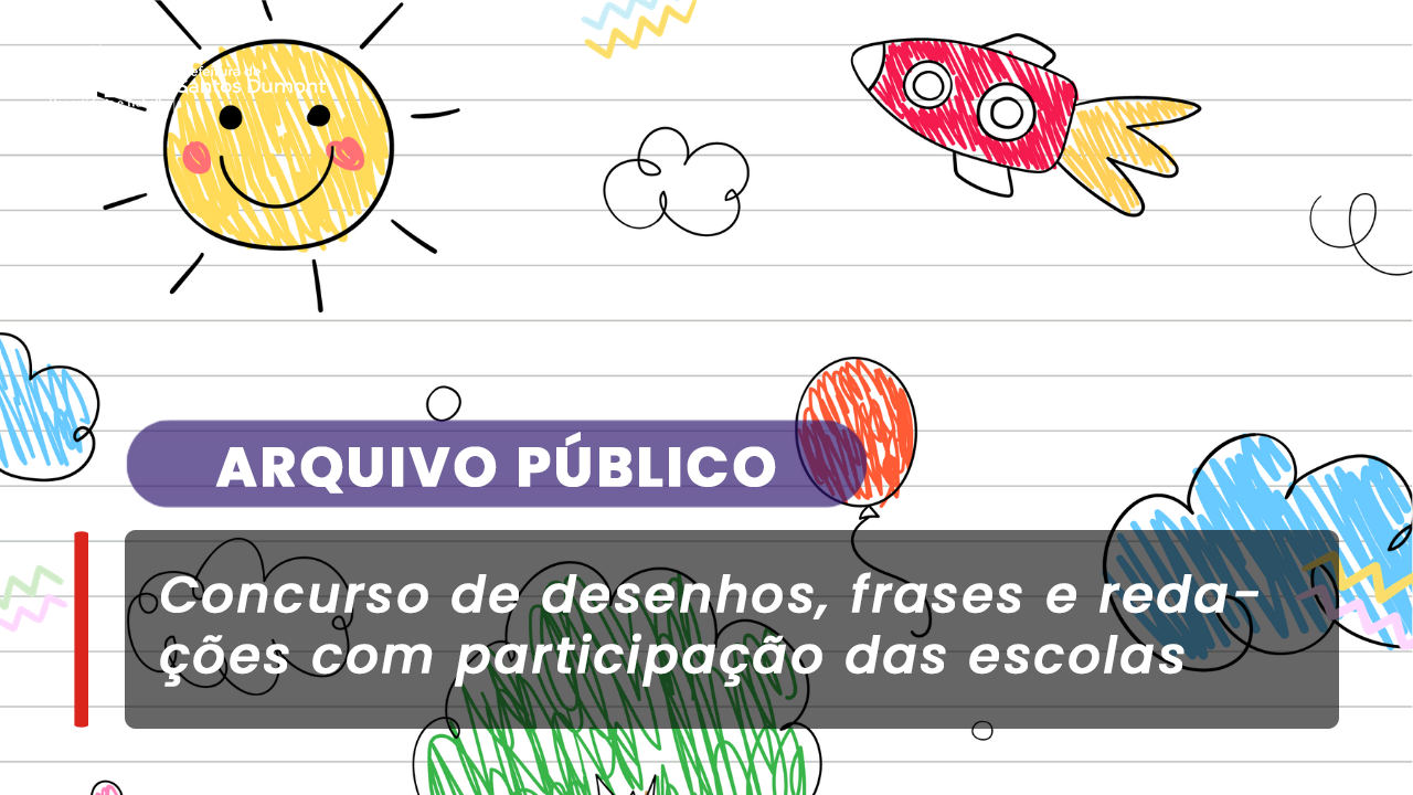 Concurso envolve alunos das redes pública e particular