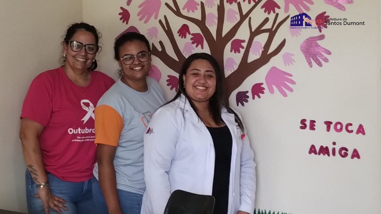 Prevenção e controle do câncer de mama = Outubro Rosa (Unidade Posses)