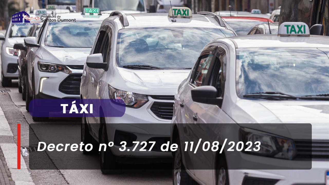 Decreto Municipal nº 3.727 de 11/08/2023