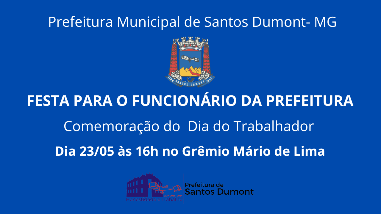 Convite para o Funcionário Público Municipal