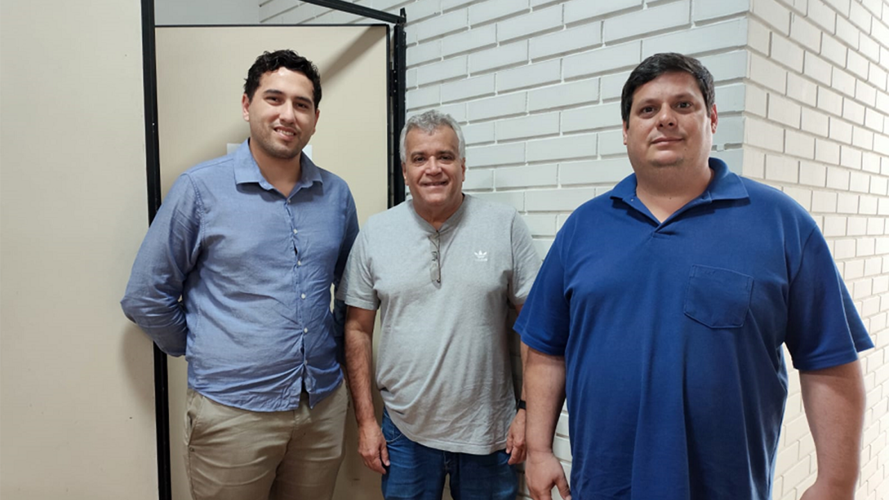 Secretário de Transporte e Trânsito recebe secretário de Habitação da cidade de Leopoldina