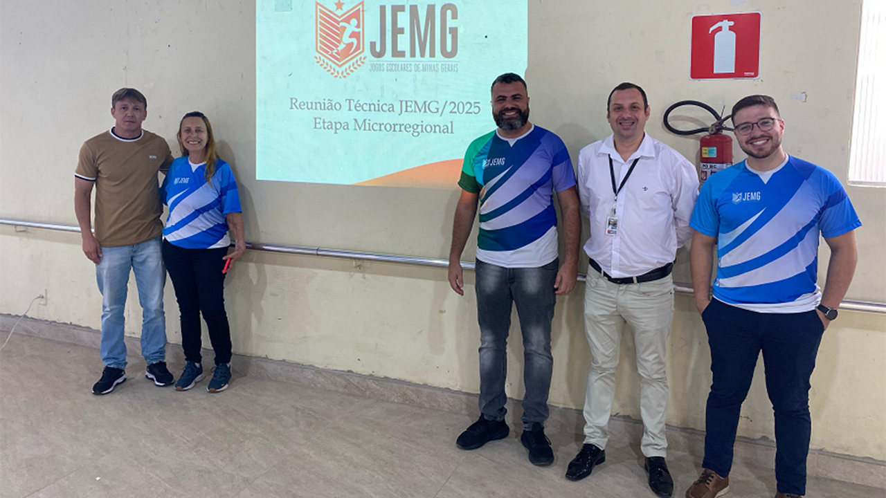 Representantes da Divisão Municipal de Esportes participam de reunião técnica do JEMG 2025 em Lima Duarte