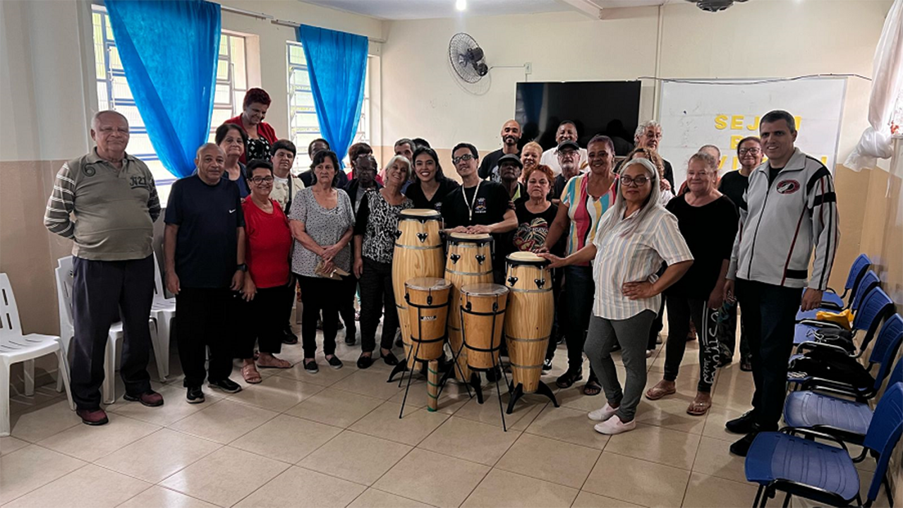 Secretaria Municipal de Desenvolvimento Social e Combate às Drogas inicia Projeto Música nos Bairros