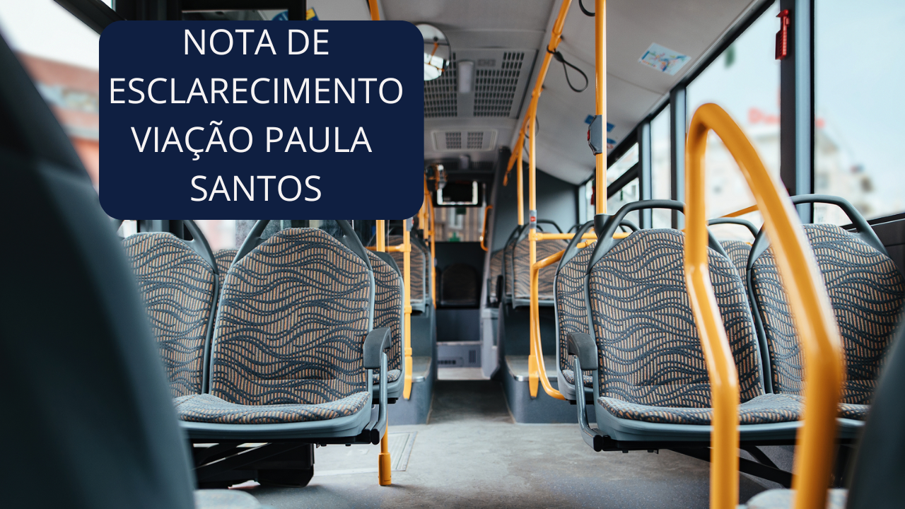 Em atendimento à Secretaria Municipal de Transporte e Trânsito, publicamos NOTA DE ESCLARECIMENTO