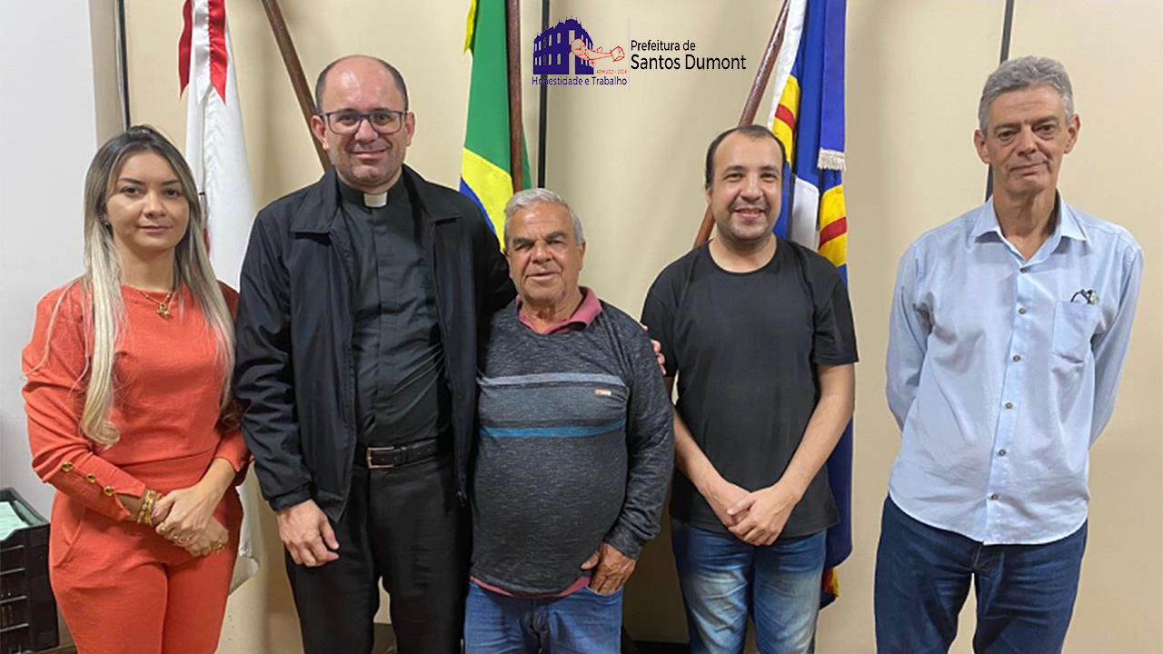 Prefeitura e Santuário de  São Miguel e Almas começam a preparar os festejos do nosso Padroeiro