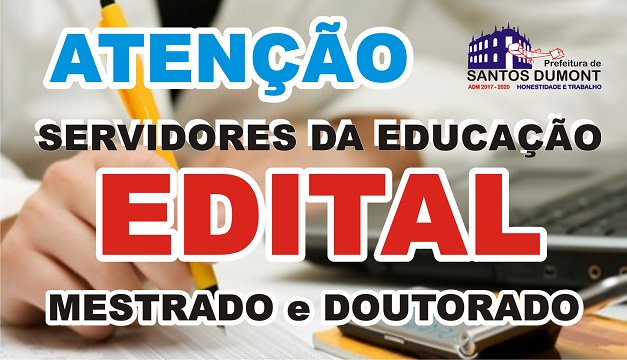 EDITAL 003/2007 EDUCAÇÃO - MESTRADO OU DOUTORADO